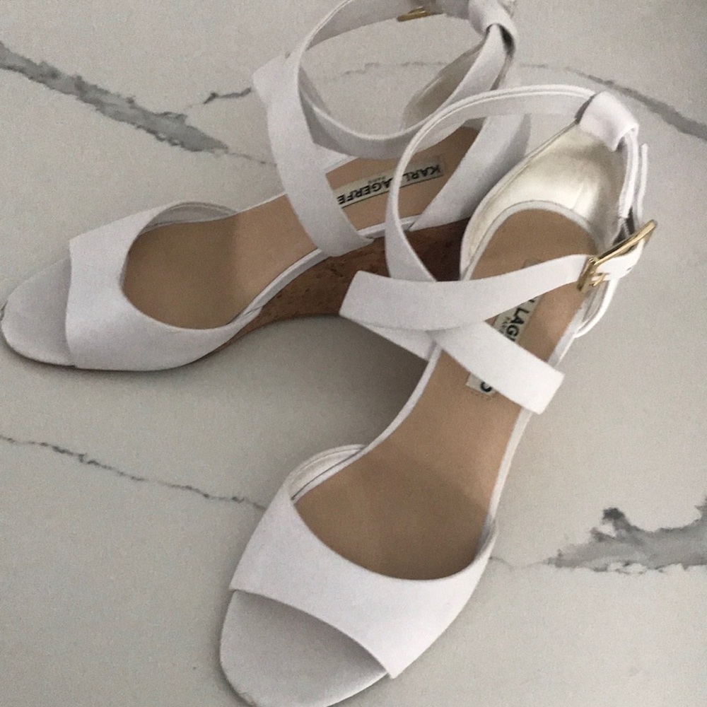 Karl Lagerfeld wedge sandal